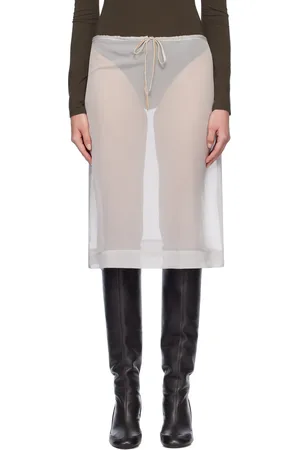 Paloma Wool Gray Mileva Midi Skirt