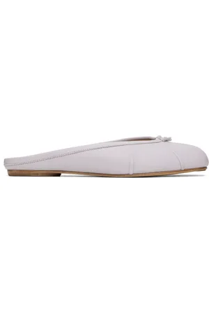 Maison Margiela Purple Tabi Ballerina Flats