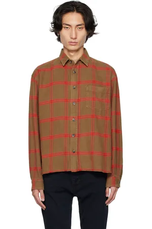 JOHN ELLIOTT Brown Hemi Shirt