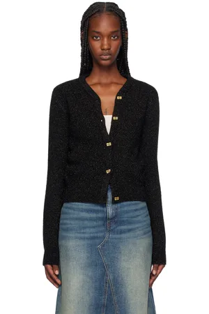 Ganni Black Sparkle Cardigan