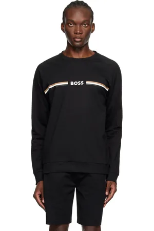 HUGO BOSS Black Signature Stripe Sweatshirt