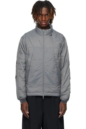 Daiwa Pier39 Gray Tech 2way Field Zip-Off Down Jacket