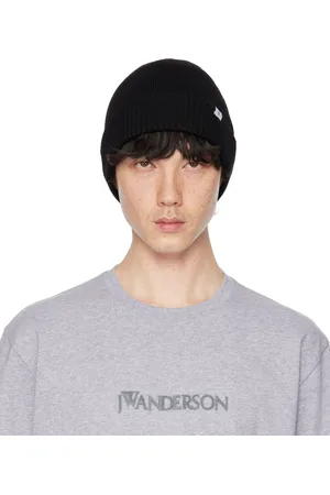 J.W.Anderson Black Knitted Beanie