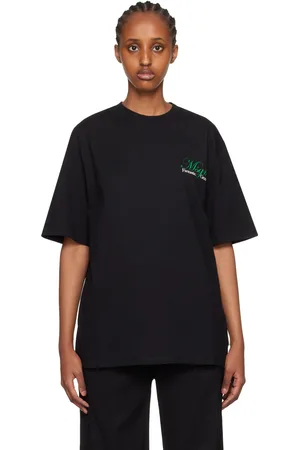 Msgm Black Printed T-Shirt