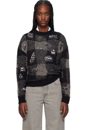 OUR LEGACY Black Sonar Roundneck Sweater