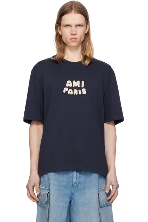 Ami Navy Cotton 