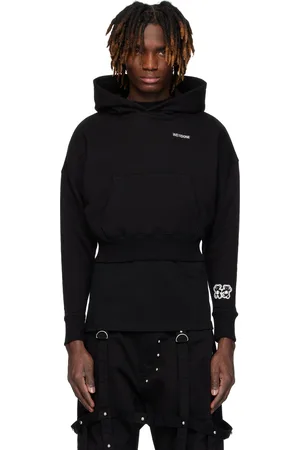 We11 Done Teddy Twins Sleeve Hoodie