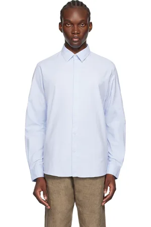 Sunspel Blue Oxford Shirt