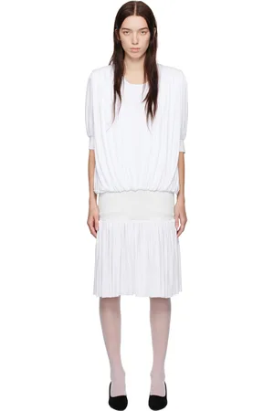 Nicklas Skovgaard White Grace Midi Dress