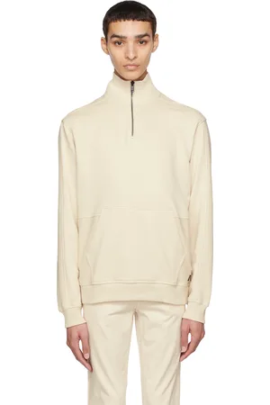 HUGO BOSS Off-White Z Patch Sweater