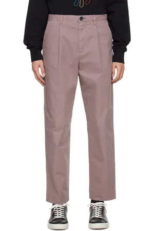 Paul Smith Purple Pleated Trousers