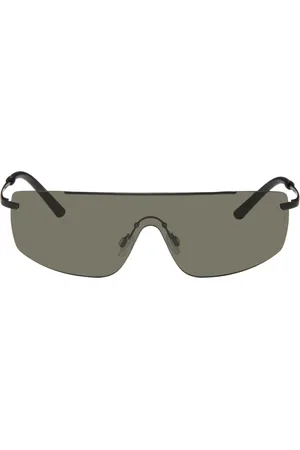 Oliver Peoples Black R-5 Sunglasses