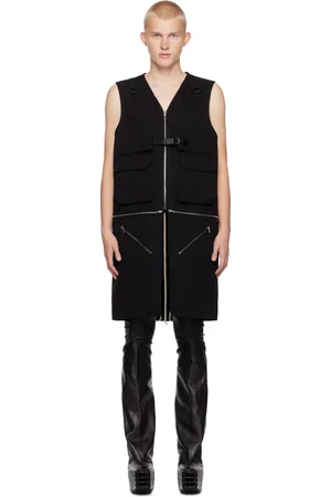 Rick Owens Black Porterville Utility Vest