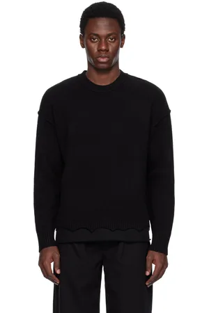 Izzue Black Layered Sweater
