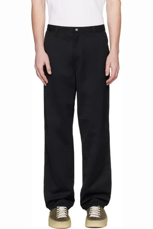 Carhartt Black Simple Trousers