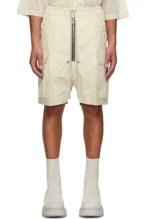 Rick Owens Off-White Hollywood Cargobela Shorts