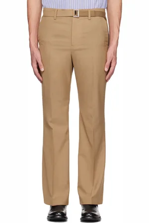 SACAI Beige Suiting Trousers