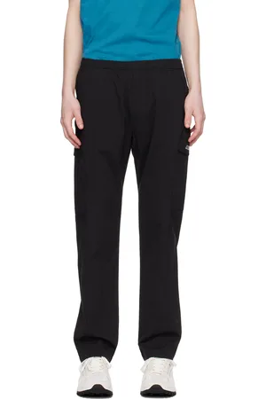 Paul Smith Black Drawstring Cargo Pants
