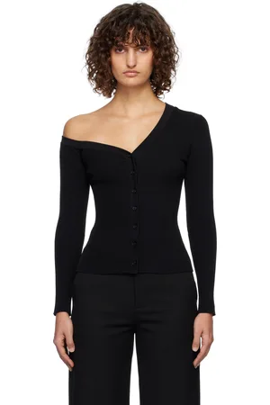 Staud Black Craftsman Cardigan