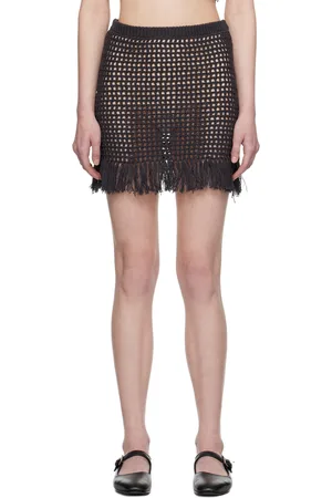 THE GARMENT Gray Egypt Miniskirt