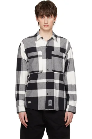 Izzue Black & White Check Shirt