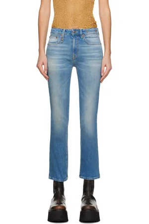 R13 Blue Kick Fit Jeans