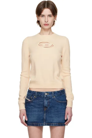 Diesel Off-White M-Areesa-Slim Sweater