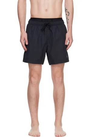 HUGO BOSS Black Layered Swim Shorts