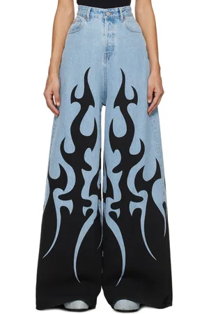 Vetements Blue Flame Jeans