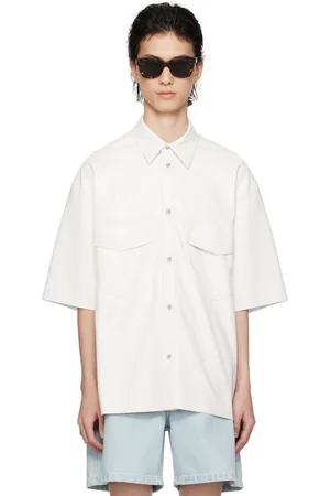 Nanushka Mance Vegan Leather Shirt