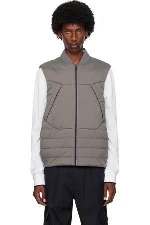 Paul Smith Gray Paneled Vest