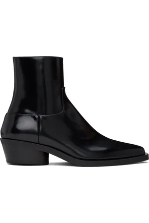 Proenza Schouler Black Bronco Ankle Boots