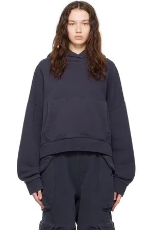 Entire Studios Navy Heavy Hoodie