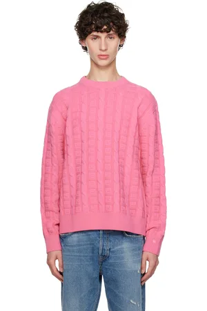 Acne Studios Pink Cable Sweater