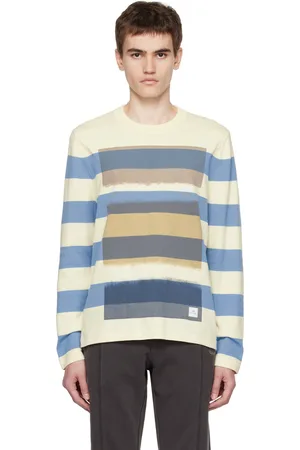 Paul Smith Off-White Stripe Sweater