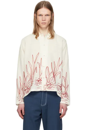 HARAGO Pond Beadwork Shirt