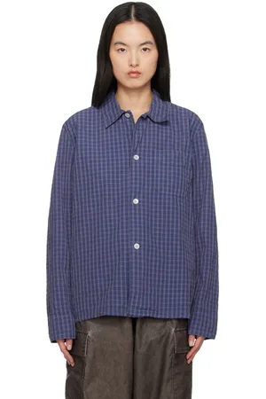 OUR LEGACY Blue Box Shirt