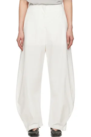 AMOMENTO Curved Silhouette Trousers