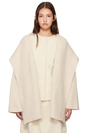 Lauren Manoogian Off-White Double Face Coat