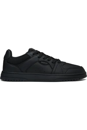 HUGO BOSS Black Lace-Up Sneakers