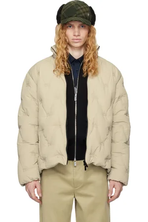 Burberry Green EKD Nylon Padded Down Jacket