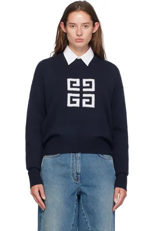 Givenchy Navy 4G Sweater