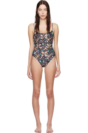 J.KIM Black Chilla Petal Swimsuit