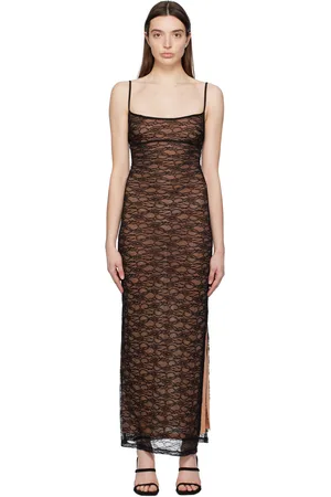 Miaou Black Thais Maxi Dress