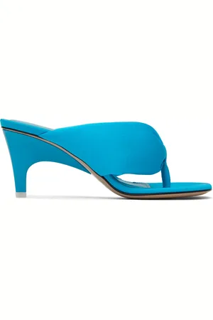 The Attico Blue Rem Heeled Sandals