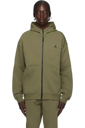 Nike Khaki Jordan Sport Hoop Fleece Hoodie
