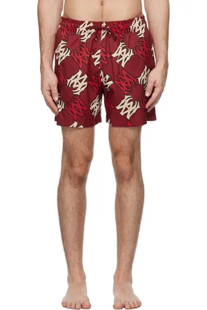 AMIRI Red MA Quad Swim Shorts