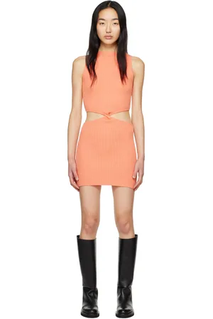 Anna Quan Orange Lottie Minidress