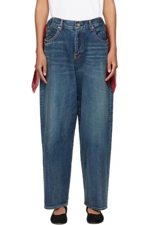 UNDERCOVER Indigo Wide-Leg Jeans