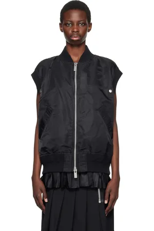 SACAI Black Layered Vest